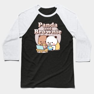 PANDA AND BROWNIE Baseball T-Shirt